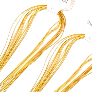 Collar de Cadena de Acero Inoxidable con Baño de Oro de 18k, Minimalista, Personalizado, a Prueba de Agua, para Mujer, Venta al Por Mayor - Product Image 1