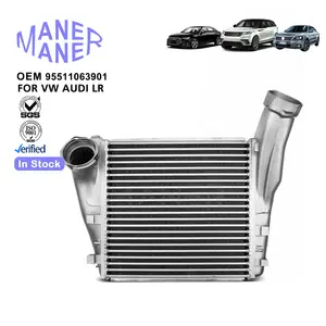 MANER Auto Engine Systems 95511063901 95511063902 fabricar bem feito refrigerador de ar Intercooler para PORSCHE CAYENNE Turbo S 4.8