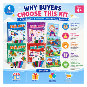 Kit d'art en feuille DIY pour enfants, autocollants en mousse pailletée, animaux de la jungle, activité créative, cadeau d'anniversaire pour enfants - Product Image 2
