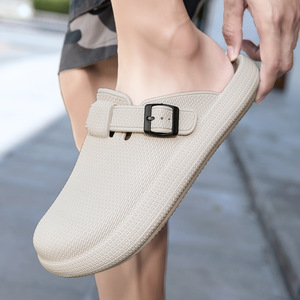 Black Closed Toe Clogs <b>Soft</b> Sole EVA Anti-Slippery All Seasons Slip On <b>Shoes</b> - Product Image 5