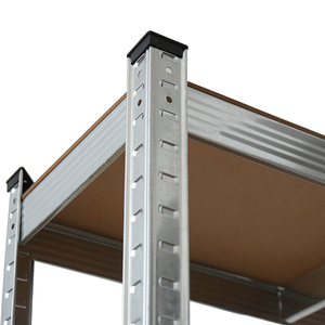 5 Tier 50kg Capacity Boltless Steel <b>Storage</b> Rack Adjustable Industrial <b>Metal</b> Shelving <b>Unit</b> - Product Image 4
