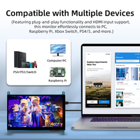 7 Inch IPS LCD Capacitive Touch Screen 800X480 Resolution for Raspberry Pi 3 4 5