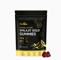 Gummies de Shilajit Pur de l'Himalaya OEM ODM, 85+ Oligo-éléments et Acide Fulvique, pour Hommes et Femmes