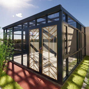 Véranda préfabriquée rétractable fabriquée en Chine avec kit d'accessoires complet <span class=keywords><strong>pour</strong></span> les distributeurs étrangers et la personnalisation de projets - Product Image 1