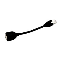 Câble réseau Ethernet LAN USB 2.0 Type B femelle vers RJ45 mâle, cuivre pur, gaine en PVC, blindage en feuille pour ordinateurs et imprimantes