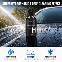 Revêtement Nano Céramique pour Voiture, Protection de Peinture en Verre à Haute Dureté, Concentré de Quartz Inorganique, Imperméable, Entretien Automobile