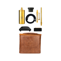 Mr.Eds E50 Iron Man Pro X Max Mirror Hookah Shisha Set Titanium Series