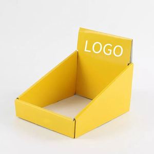 OEM Art Paper Cardboard Counter Top Display Box with Embossing Custom Logo Printed Recyclable Matt Lamination Finish - Product Image 2