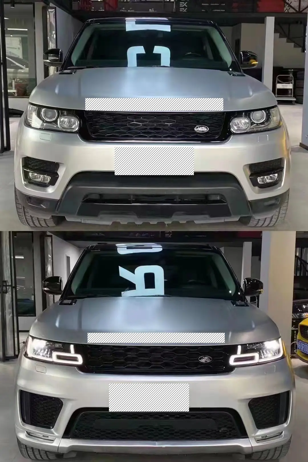 Diskon besar Upgrade model SVR body kit facelift surround besar untuk land Range Rover Sport L494 2014-2017 sampai dengan 2018-2022