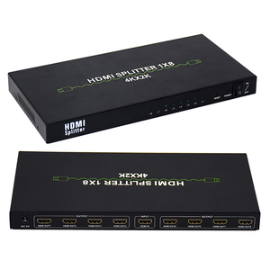 Steel <strong>1</strong> HD MI <strong>Input</strong> 8 HD MI <strong>Output</strong> 4K30Hz HDCP1.4 Professional Video for Splitter Other Professional Audio Video &amp; Lighting - Product Image 2