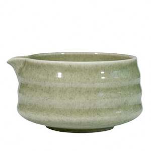 Bol à matcha japonais en céramique fait main-Style <span class=keywords><strong>vintage</strong></span> avec bec, vert/<span class=keywords><strong>rose</strong></span>/blanc/noir pour thé et café - Product Image 6