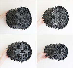 Entraîneur de Propagation de contrôle des racines des plantes Conteneur de <span class=keywords><strong>croissance</strong></span> <span class=keywords><strong>rapide</strong></span> des racines Élagage de l'air Pots de Nersery hydroponiques <span class=keywords><strong>Arbre</strong></span> Bonsaï Outil de transplantation - Product Image 4