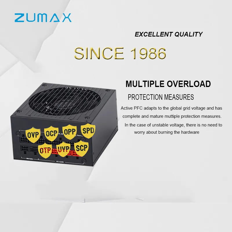 ZUMAX nuovo Design speciale a forma di ATX Gaming PC Case Computer CPU Server Cabinet telaio per Desktop