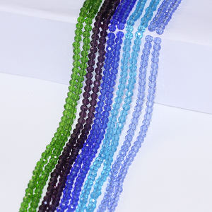 סיטונאי 4 מ "מ גביש גביש זכוכית ערוזי זכוכית רונדלים קריסטל עבור עשיית תכשיטים - Product Image 3