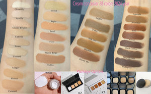 Palette Correttore in Crema Coprente Anti-Pieghe con 4 Colori Rosa, Etichetta Privata per Trucco - Product Image 2