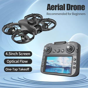 Drone en plastique avec 9-11 minutes d'autonomie de vol, portée de 120 mètres, grand écran de 4,5 pouces, évitement d'obstacles infrarouge et flux optique - Product Image 6