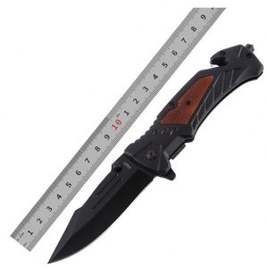 Couteau de poche pliant tactique EDC pour la chasse et le camping, avec manche en aluminium usiné CNC, vente en gros OEM, directement de l'usine - Product Image 1