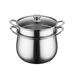 Thép không gỉ hấp gấp Rau súp thực phẩm hấp nấu ăn nồi Set cho nhà hàng sử dụng - Product Image 3