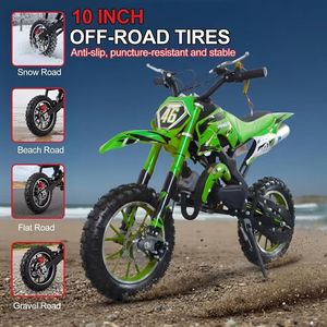 ABD Deposu Yaztor 49cc Çocuklar İçin Çekmeli Marşlı 2 Zamanlı Benzinli Motorlu 25MPH Hızında 8-13 Yaş Erkek Çocuklar İçin Arazi Motoru Minimum Sipariş Adedi Yok - Product Image 3