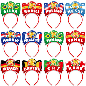 Diadema con Letras <span class=keywords><strong>de</strong></span> Estrellas del Fútbol <span class=keywords><strong>de</strong></span> EE. UU., Canadá y México 2026 <span class=keywords><strong>de</strong></span> Bajo Precio para el Apoyo y la Incentivación <span class=keywords><strong>de</strong></span> los Aficionados - Product Image 6