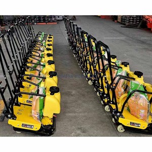 Compactador de placas vibratorias de alto rendimiento adecuado para patios de entrada compactados y sitios de construcción pequeños - Product Image 6