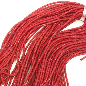 S582高品质珠光水钻连帽衫串弹力水晶绳配件 - Product Image 3