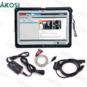 Cable de diagnóstico para montacargas Linde Canbox USB Doctor, herramienta de interfaz de diagnóstico Linde Pathfinder + tableta CF33 - Product Image 1