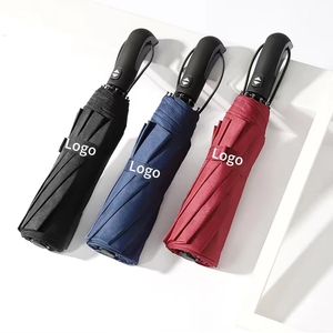 Custom with Logo Printed Umbrella 190T/210T Pongee High Quality Folding Umbrella 3 Folding Compact Umbrella UV Sun Protection