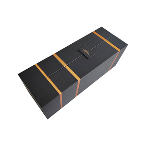Luxe, op maat gemaakte, hoogwaardige, creatief ontworpen, dubbele deur openende verpakkingsdoos van stevig karton met folie voor premium parfumflessen - Product Image 2