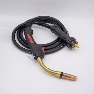 <span class=keywords><strong>Pistola</strong></span> de Soldadura Industrial MB 24KD <span class=keywords><strong>MIG</strong></span> MAG, Antorcha de Soldadura de 250A, Conector Europeo, Refrigerada por Aire, Cable de 3m - Product Image 2