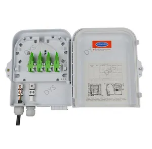 Glasfaser zu Hause 8 12 24-Kern-FTTH-Glasfaserverteilerkasten Splitter-Abschluss box