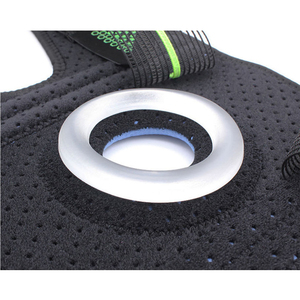 Rodillera Profesional con Amortiguador de Silicona y Soporte de Resorte, Rodillera de Compresión Ajustable para Deportes y Correr - Product Image 6
