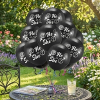 Ballon en aluminium écologique pour fête prénatale garçon ou fille, idéal pour décorations et fournitures de fête d'anniversaire