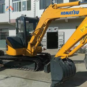 Excavatrice Komatsu PC55 MR2 d'occasion, 5,5 tonnes, modèle populaire du Japon, en bon état de marche, en stock. - Product Image 1
