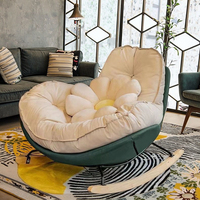 Vente en Gros Fauteuil de Relaxation Luxueux Inclinable et Couchage Style Nordique Meuble de Salon Fauteuil à Bascule Simple Canapé Paresseux