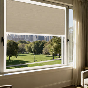 Stores en nid d'abeille électriques modernes avec batterie au lithium intégrée, installation, occultation totale, protection UV, stores cellulaires - Product Image 5