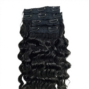 คลิปผมลอนลึก100% ผมต่อผมมนุษย์ - Product Image 1