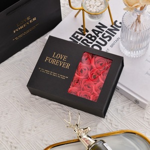Bán Buôn Red Rose Flower Hộp Quà Tặng Với Tình Yêu Mong Muốn Ngọc Trai Vòng Cổ Kit Set Đóng Hộp Oyster Với Vòng Cổ của Nó Pendent Perle - Product Image 3