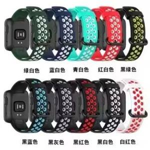 Correa de silicona de doble color para reloj deportivo, pulsera inteligente, pulsera para XiaoMi <span class=keywords><strong>Mi</strong></span> redmi <span class=keywords><strong>Watch</strong></span> <span class=keywords><strong>Lite</strong></span> - Product Image 4