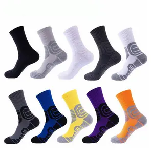 KTP-4146 meias de corrida personalizadas meias esportivas de ciclismo de nylon melhor atlético para homens e mulheres