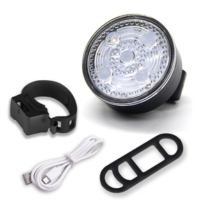 Bicycle Rear <b>Light</b> Led Rechargeable Battery IpX4 <b>Flash</b> Cycling Waterproof Plastic - Product Image 1