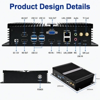 Lecteur multimédia numérique Android HUTRON P58 RK3588 8K 6TOPS AI pour affichage dynamique industriel avec WiFi 6 et double LAN Gigabit