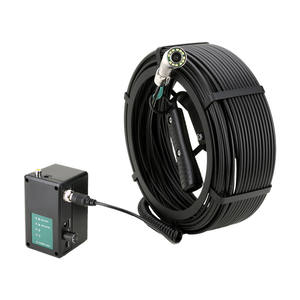 Caméra de canalisation 512 Hz avec écran 9 pouces 1080P, <span class=keywords><strong>auto</strong></span>-nivellement, portée 50 m, caméra 23 mm, carte SD 16 Go, 12 LED, vision nocturne CMOS - Product Image 5