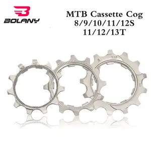 Bolany MTB cassetta Cog 11T 12T 13T bicicletta ruota libera Cog 8/9/10/11/12 velocità cassetta ruota libera denti parte adatto SRAM