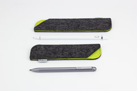 Nouveau mince transportant un étui porte-stylo multifonctionnel personnalisé en feutre pour stylo de protection crayon plume