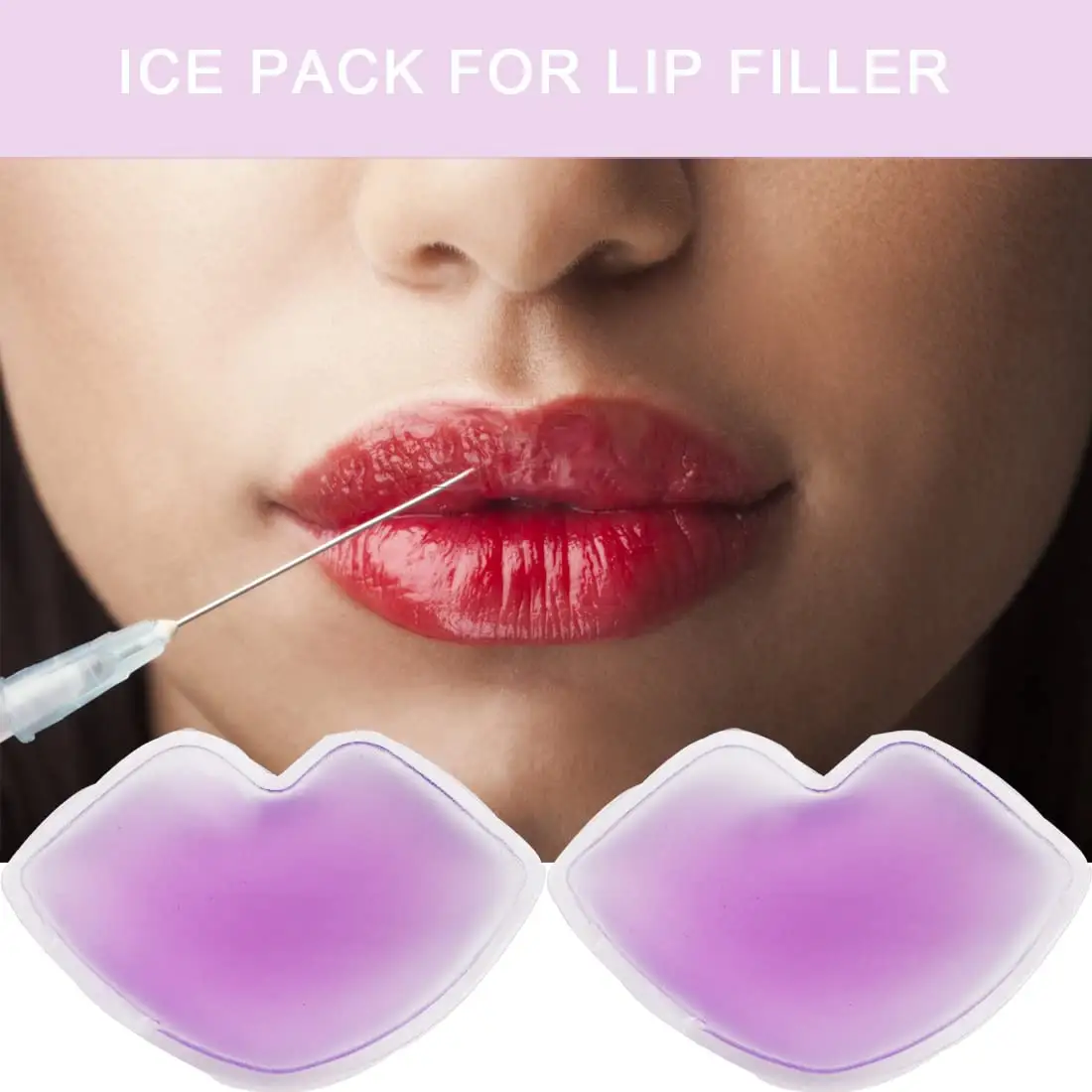 lip gel ice packs