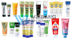 Máquina Automática de Llenado y Sellado de Tubos para Crema de Manos y Limpiador Facial WB-50FW, Máquina de Empaquetado Cosmético - Product Image 3