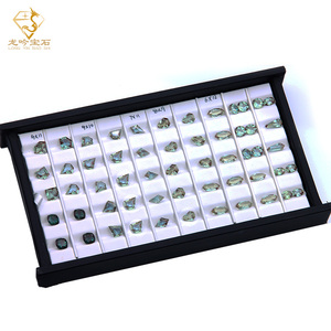 Hình dạng tùy chỉnh 46 # thay đổi màu sắc Corundum bán buôn phòng thí nghiệm phát triển đá quý alexandrite đá quý - Product Image 3