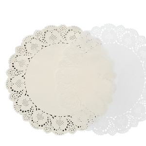13,5 pouces, 200 pièces, sous-verres en <span class=keywords><strong>papier</strong></span> à <span class=keywords><strong>dentelle</strong></span> classique personnalisés en usine, pour la cuisson de gâteaux, la cuisine, les aliments, les collations, l'élimination de l'huile - Product Image 4