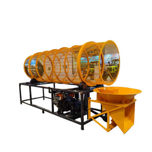 Máquina Peladora de Yuca, Peladora de Piel de Yuca, Lavadora de Yuca, Cortadora de Yuca en Rodajas, con Motor Diésel/Eléctrico, 6tph, Rodillo de 1080mm - Product Image 1